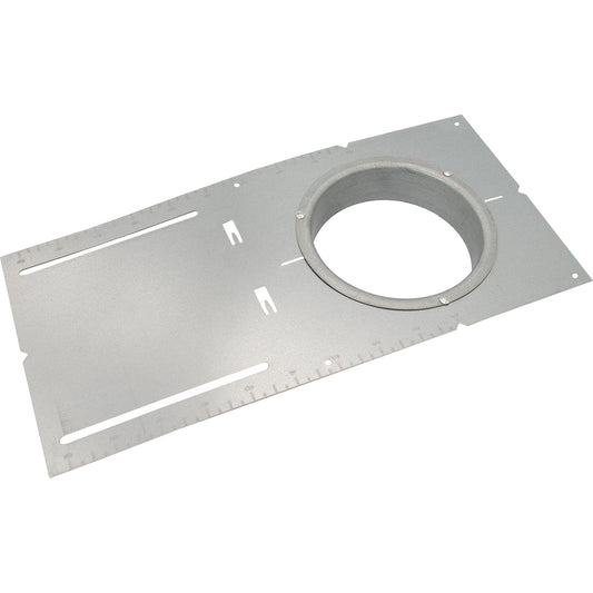 Product Display Visual of the SKU: MP4-114FR for Marketing of theLotus 4 3/8" Hole 13" Plate with 1 1/4" Flange for 4" Fire Rated Models | MP4-114FR