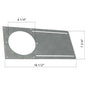 Product Display Visual of the SKU: MP6-2 for Marketing of theLotus 6" Budget Flat Rough-In Plates (20 Pack) | MP6-2
