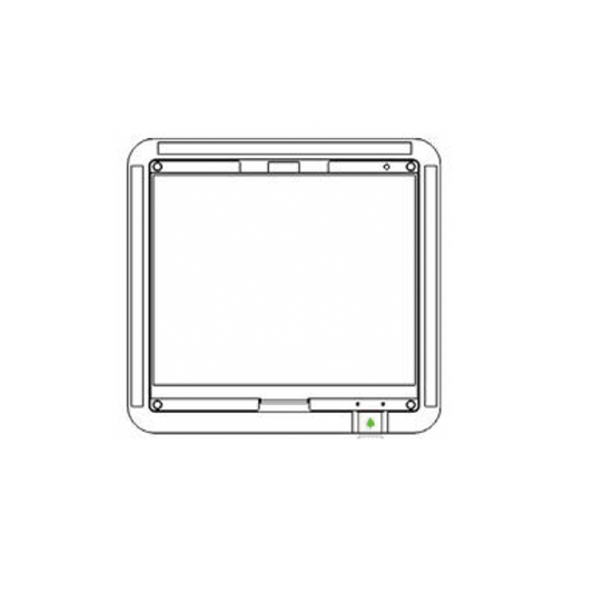 Product Display Visual of the SKU: MQR-100 for Marketing of theLotus QR-Code Display for MESHLE Guest Control | MQR-100