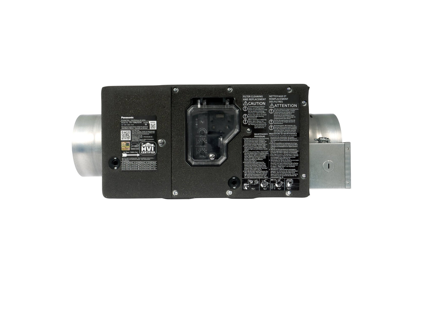 Panasonic FV15NLFS1H - WhisperFresh™ Select In-line Supply Fan