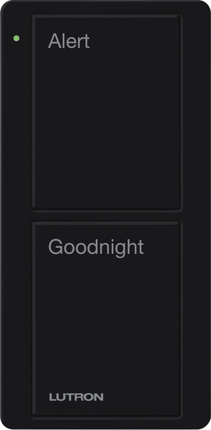 Lutron Pico 2 Button Scene Keypad (Bedside Text) | PJ2-2B-GXX-P02