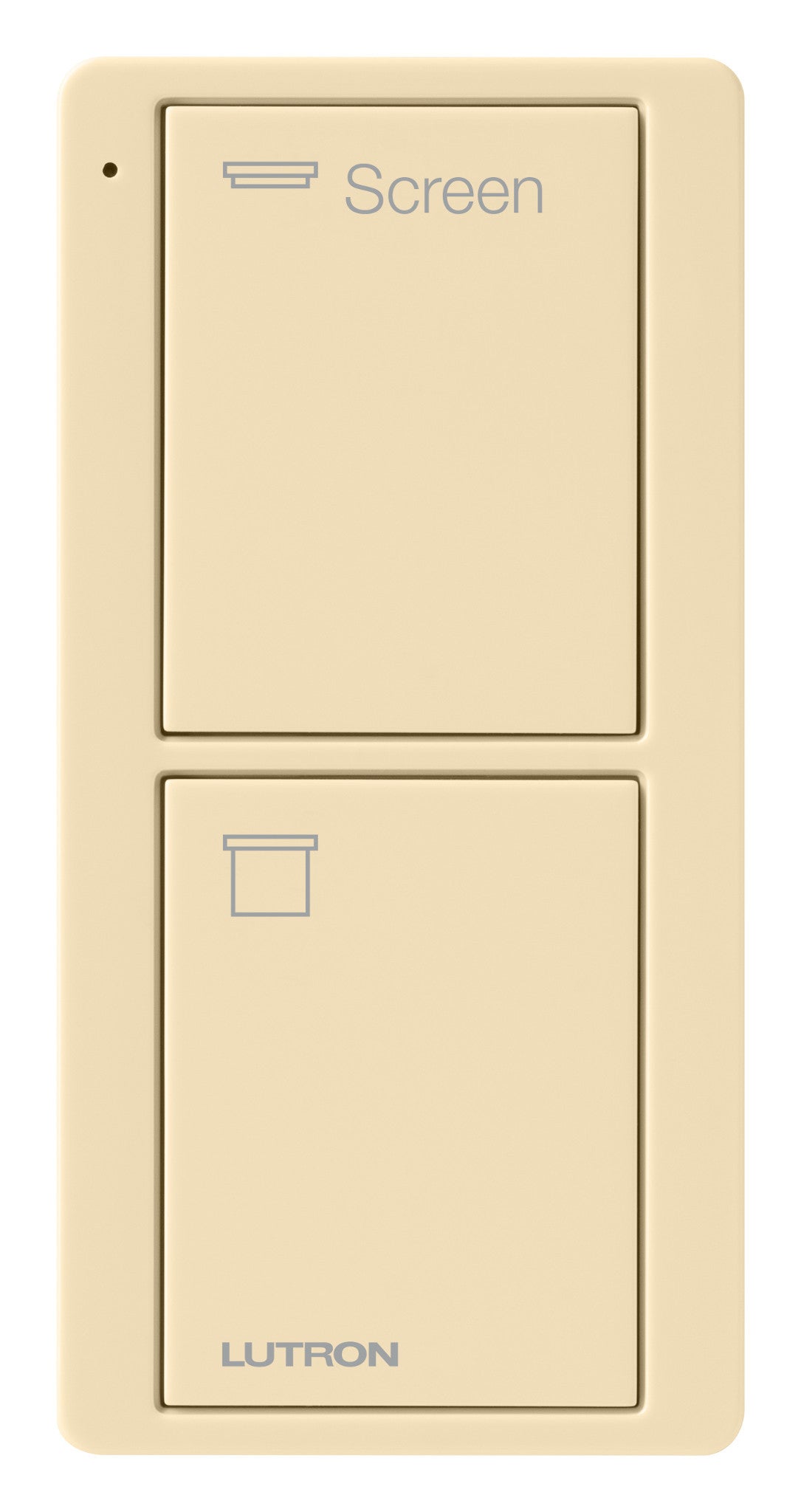 Lutron Pico 2 Button Remote Control (Screen Text) | PJ2-2B-GXX-S08