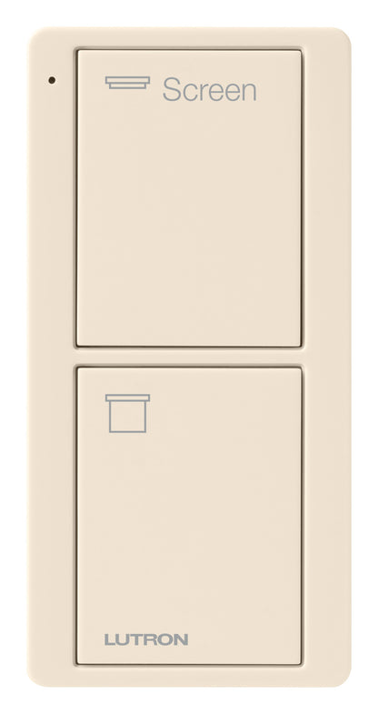 Lutron Pico 2 Button Remote Control (Screen Text) | PJ2-2B-GXX-S08