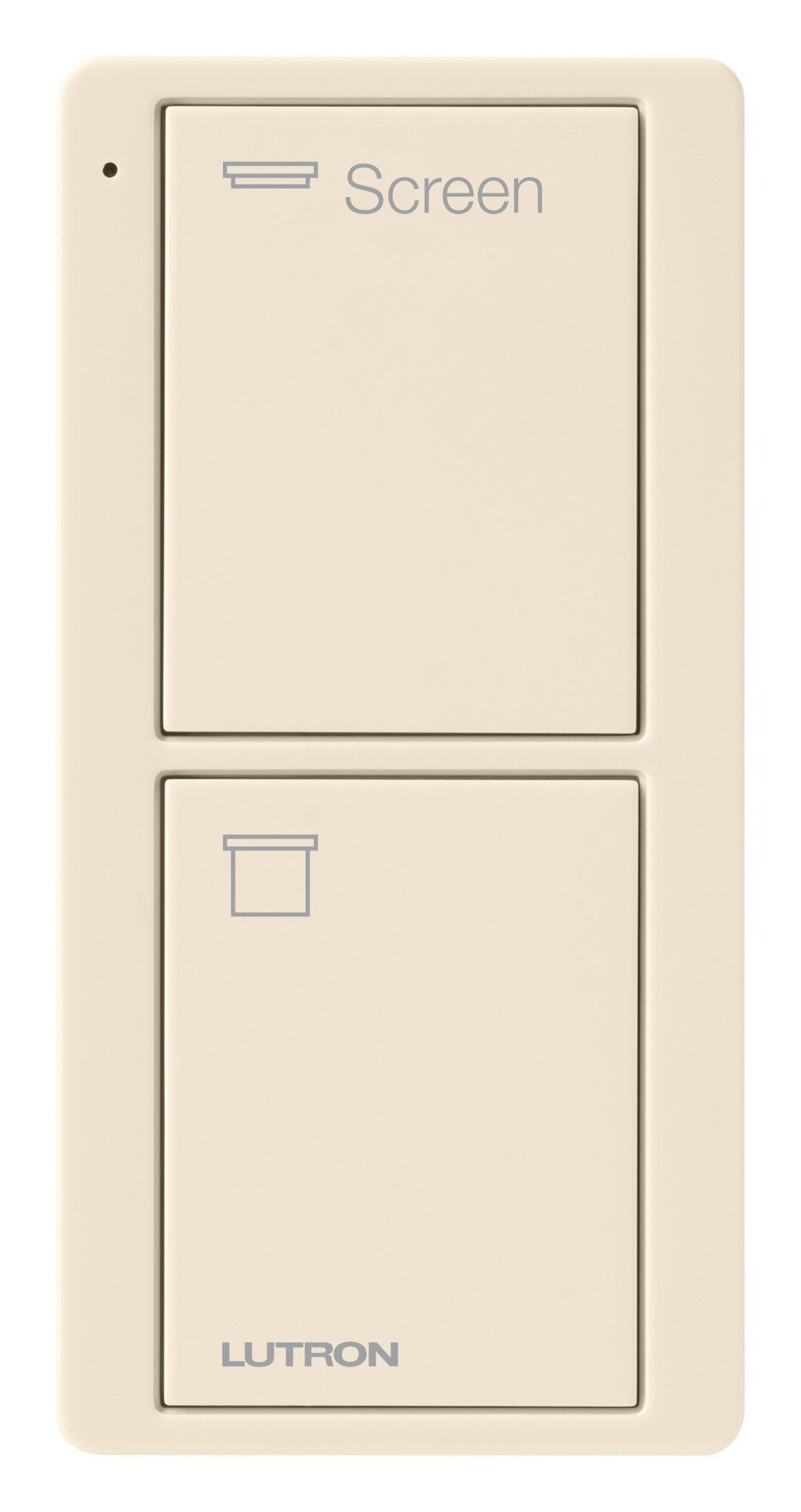 Lutron Pico 2 Button Remote Control (Screen Text) | PJ2-2B-GXX-S08