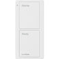 Product Display Visual of the SKU: PJ2-2B-GWH-P01 for Marketing of theLutron Pico 2 Button Scene Keypad (Entry Text) | PJ2-2B-GXX-P01