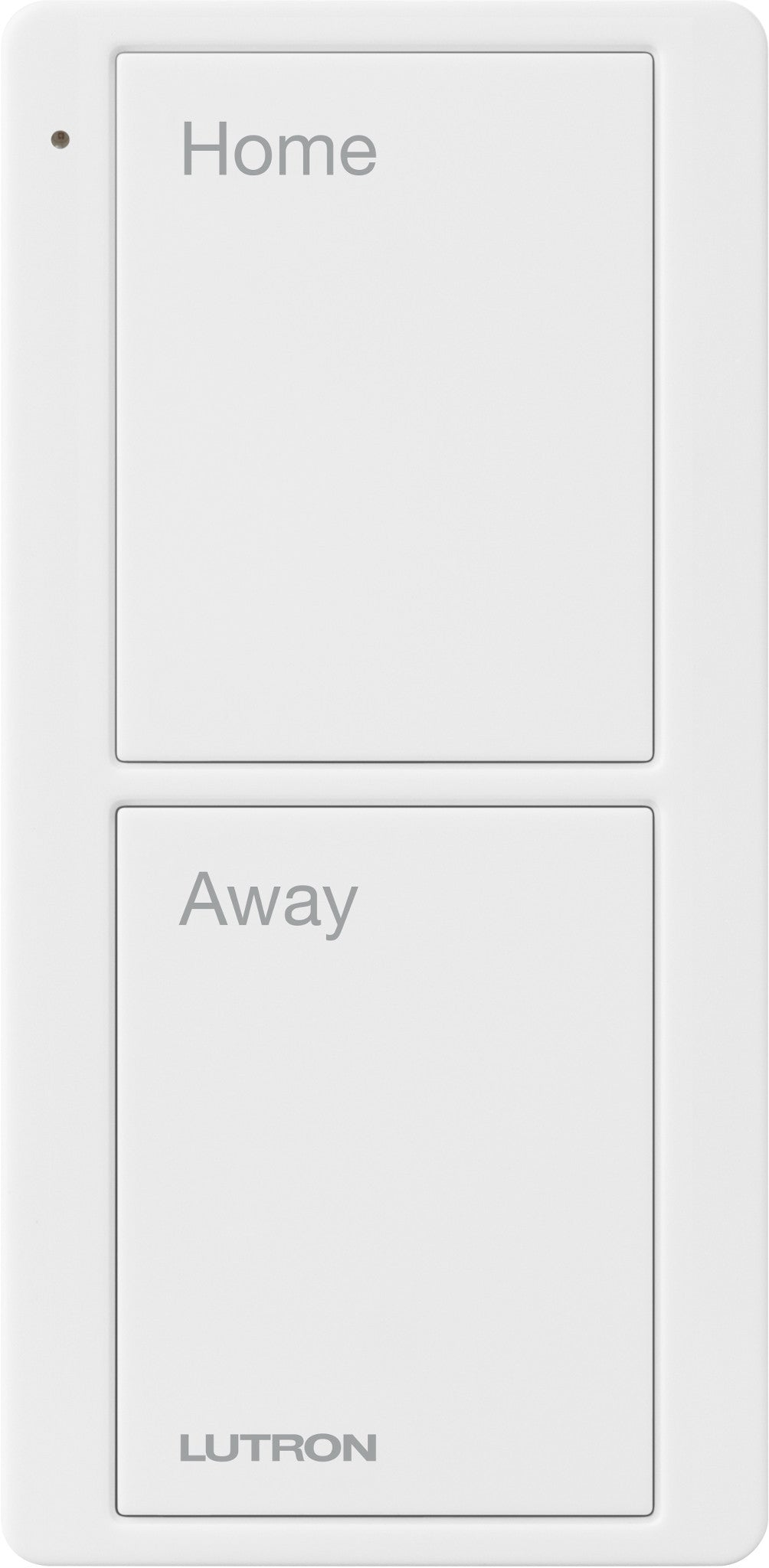 Product Display Visual of the SKU: PJ2-2B-GWH-P01 for Marketing of theLutron Pico 2 Button Scene Keypad (Entry Text) | PJ2-2B-GXX-P01