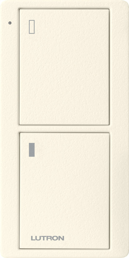 Lutron Pico 2 Button Remote Control (Power Icon) | PJ2-2B-GXX-L02