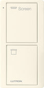 Lutron Pico 2 Button Remote Control (Screen Text) | PJ2-2B-GXX-S08