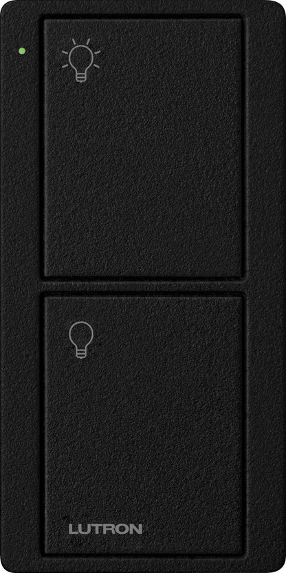 Lutron Pico 2 Button Remote Control (Light Icon) | PJ2-2B-GXX-L01