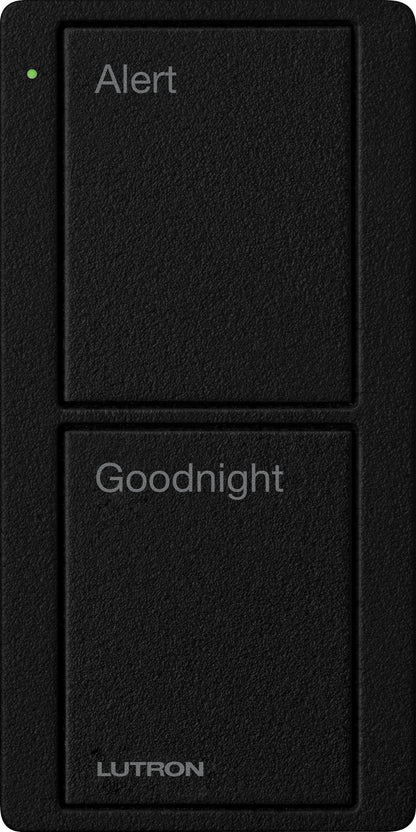 Lutron Pico 2 Button Scene Keypad (Bedside Text) | PJ2-2B-GXX-P02