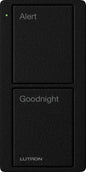 Lutron Pico 2 Button Scene Keypad (Bedside Text) | PJ2-2B-GXX-P02