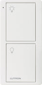 Lutron Pico 2 Button Remote Control (Light Icon) | PJ2-2B-GXX-L01