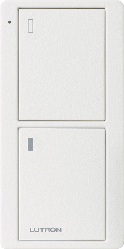 Lutron Pico 2 Button Remote Control (Power Icon) | PJ2-2B-GXX-L02