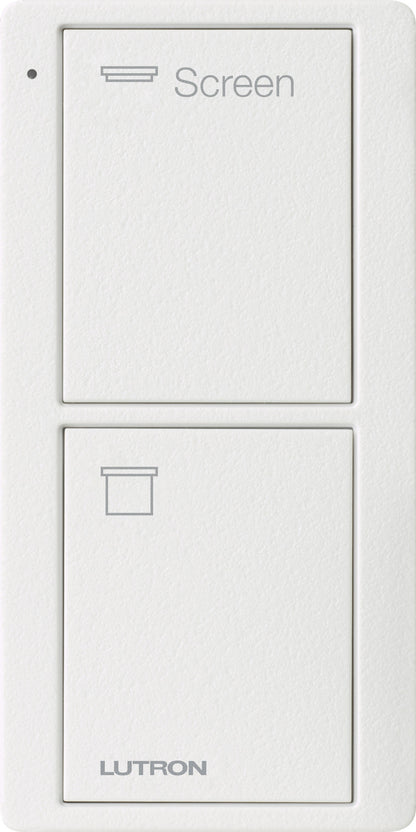 Lutron Pico 2 Button Remote Control (Screen Text) | PJ2-2B-GXX-S08