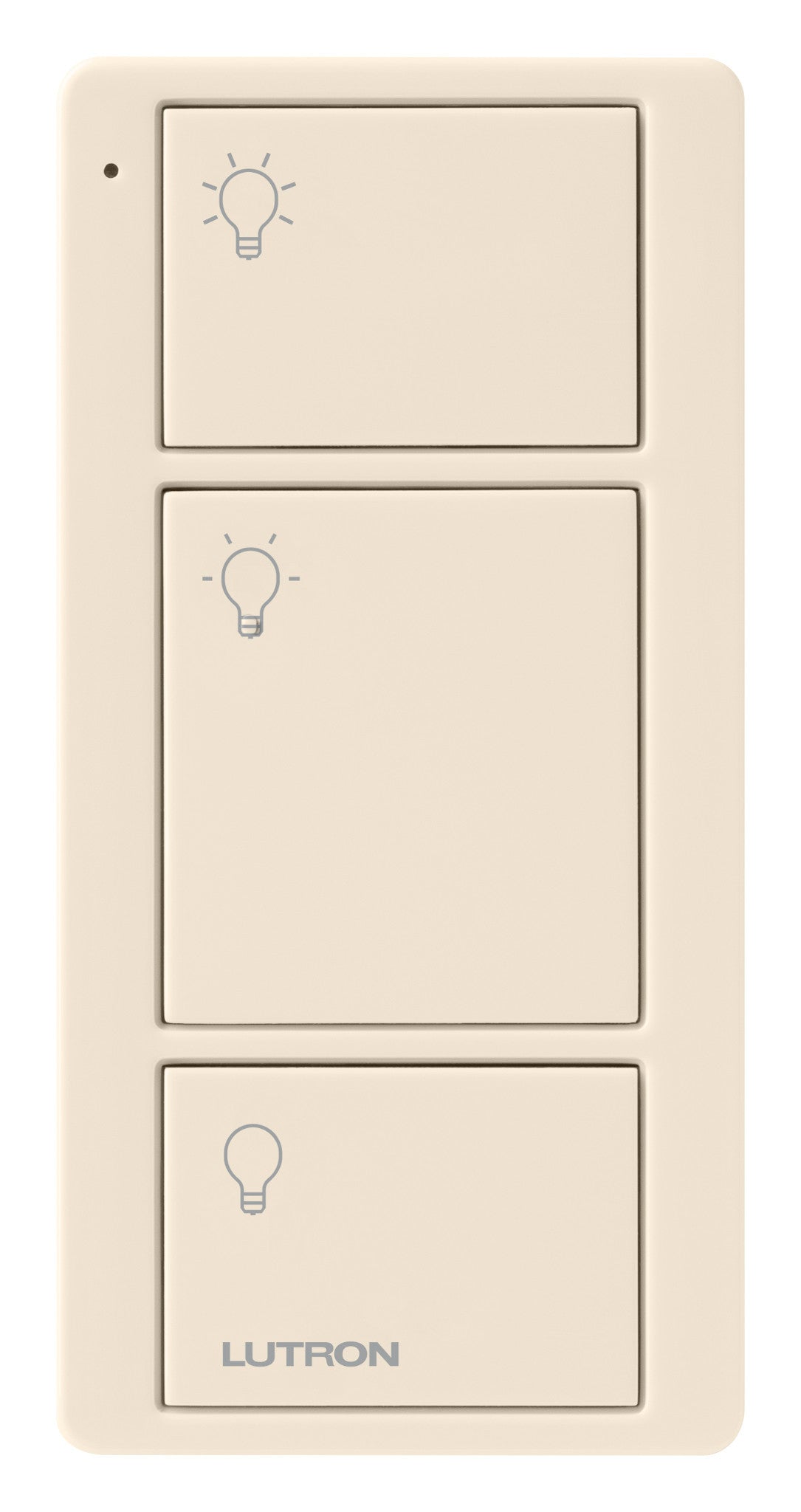 Lutron Pico 3 Button Remote Control (Light Icon) | PJ2-3B-GXX-L01