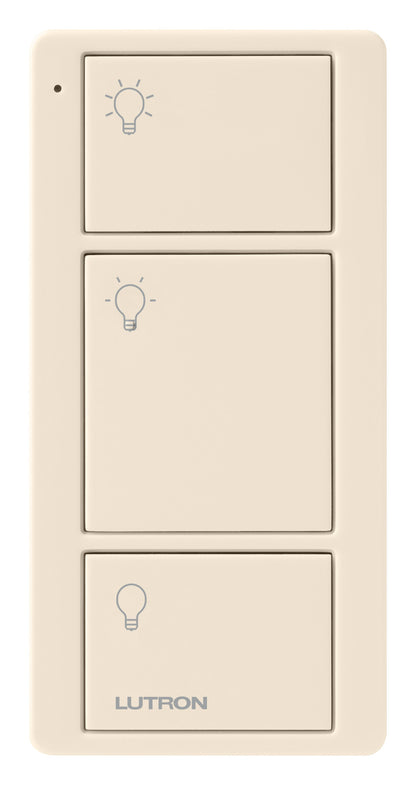 Lutron Pico 3 Button Remote Control (Light Icon) | PJ2-3B-GXX-L01