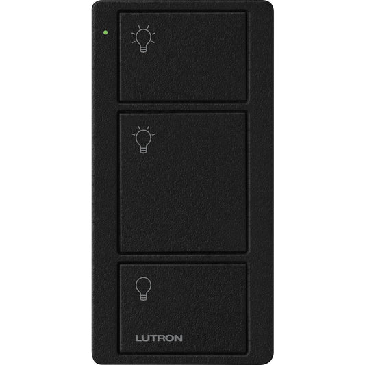 Lutron 3-Button Pico Smart Remote, with Light Icons - Biscuit