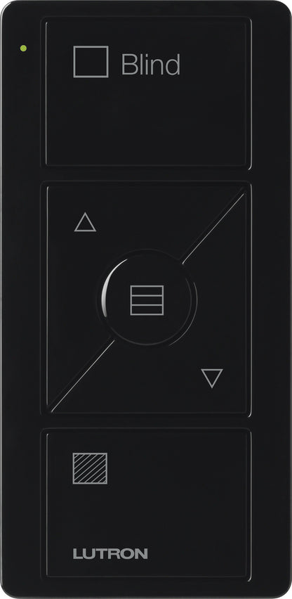 Lutron Pico Wireless Control 3-button with Raise/Lower, for Shades (Horizontal Sheer Icon + Blind Text) | PJ2-3BRL-GXX-S09