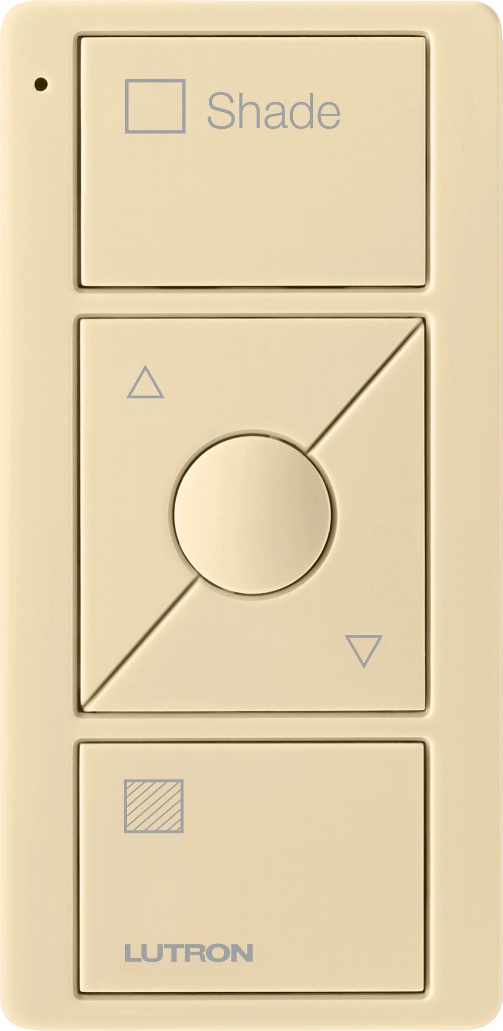Lutron Pico Wireless Control 3-button with Raise/Lower, for Shades (Icon + Text) | PJ2-3BRL-GXX-S02