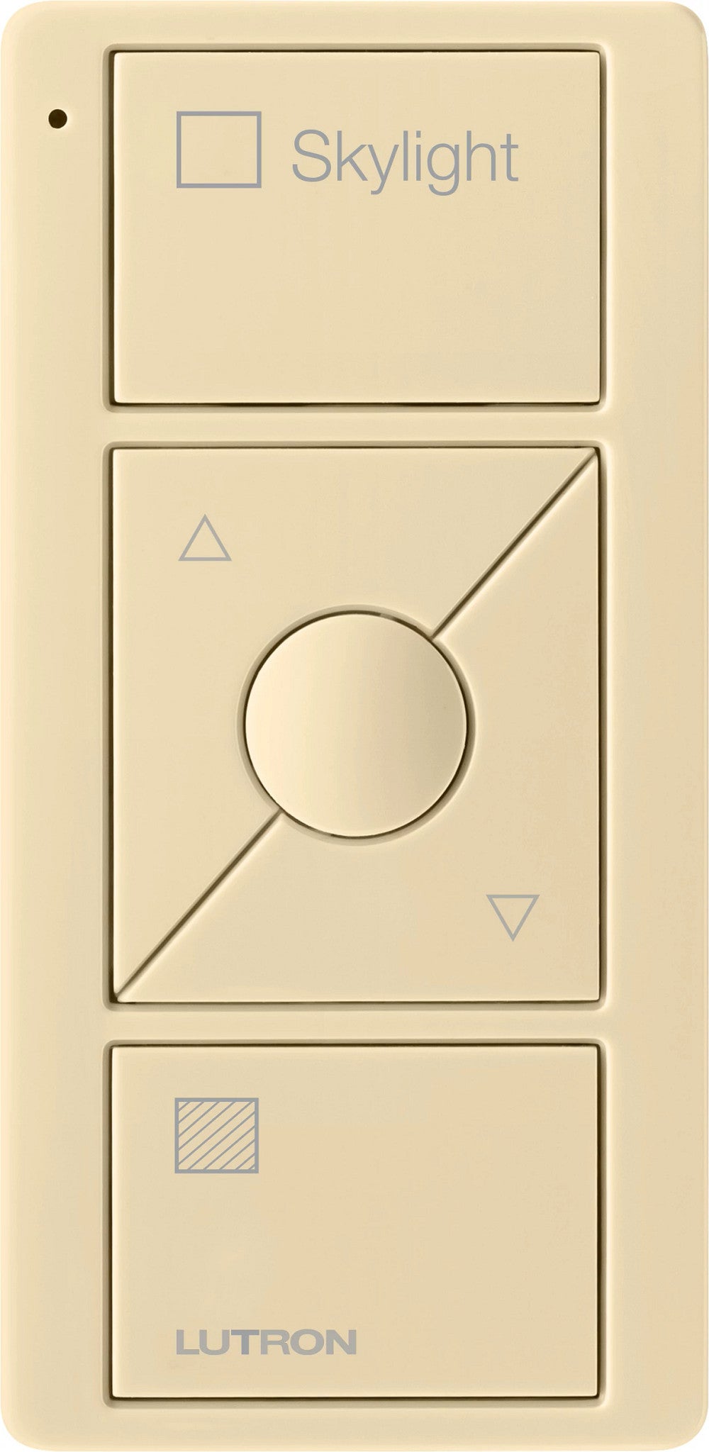 Lutron Pico Wireless Control 3-button with Raise/Lower, for Shades (Icon + Skylight Text) PJ2-3BRL-GXX-S06 | PJ2-3BRL-GBL-S06