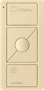 Lutron Pico Wireless Control 3-button with Raise/Lower, for Shades (Icon + Drapery Text) | PJ2-3BRL-GXX-S07