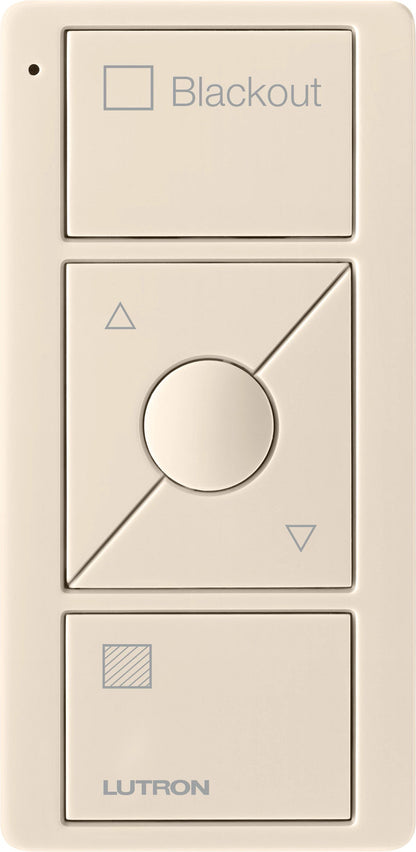Lutron Pico Wireless Control 3-button with Raise/Lower, for Shades (Icon + Blackout Text) | PJ2-3BRL-GXX-S03
