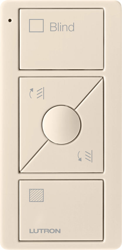 Lutron Pico Wireless Control 3-button with Raise/Lower, for Shades (Icon + Blind Text) | PJ2-3BRL-GXX-S05