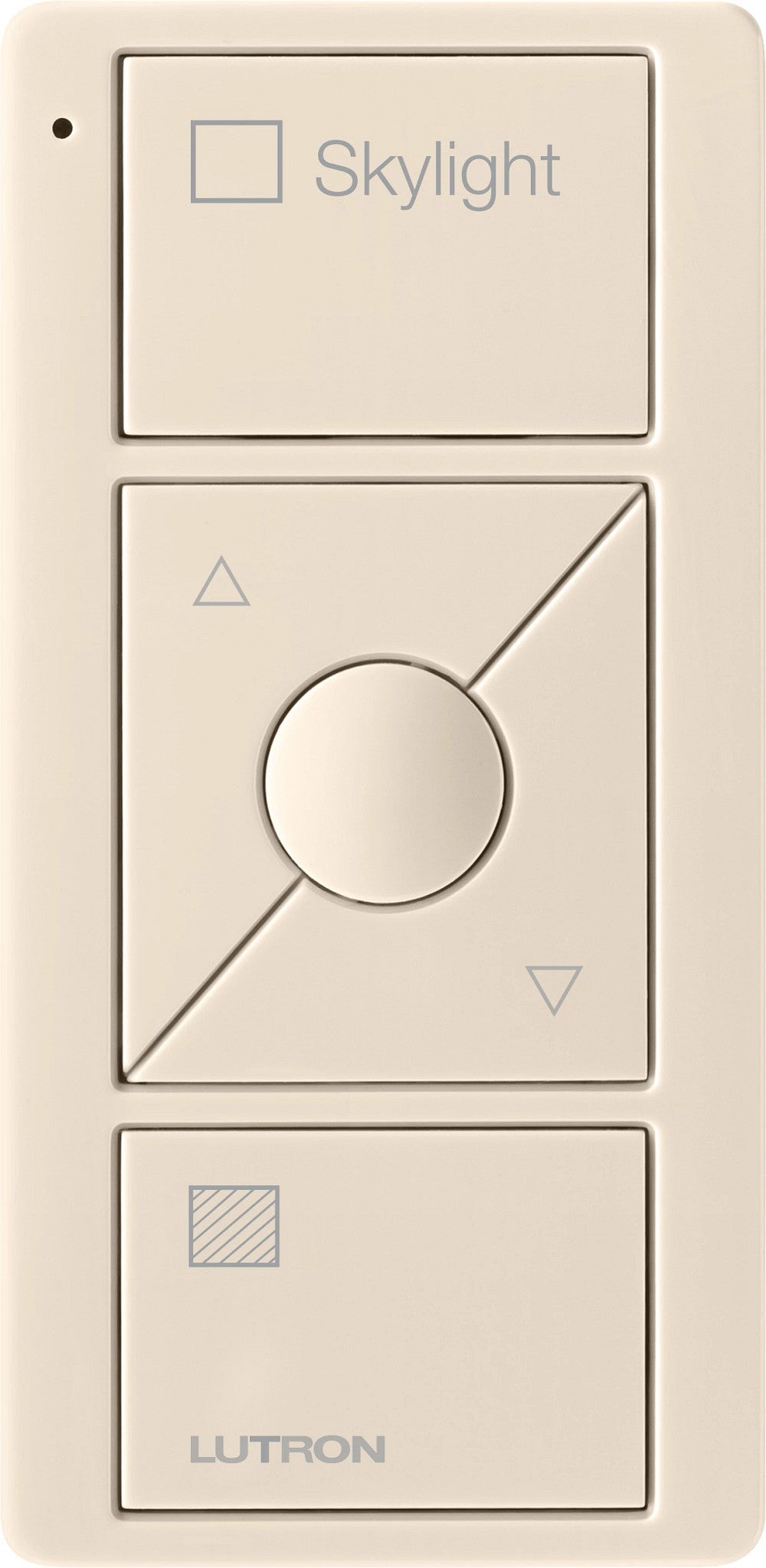 Lutron Pico Wireless Control 3-button with Raise/Lower, for Shades (Icon + Skylight Text) PJ2-3BRL-GXX-S06 | PJ2-3BRL-GBL-S06