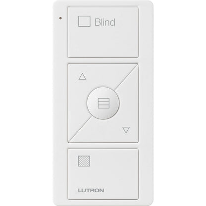 Lutron Pico Wireless Control 3-button with Raise/Lower, for Shades (Horizontal Sheer Icon + Blind Text) | PJ2-3BRL-GXX-S09