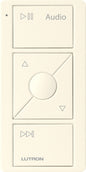 Lutron Pico Wireless Control 3-button with Raise/Lower, for Audio (Icon) | PJ2-3BRL-GXX-A02