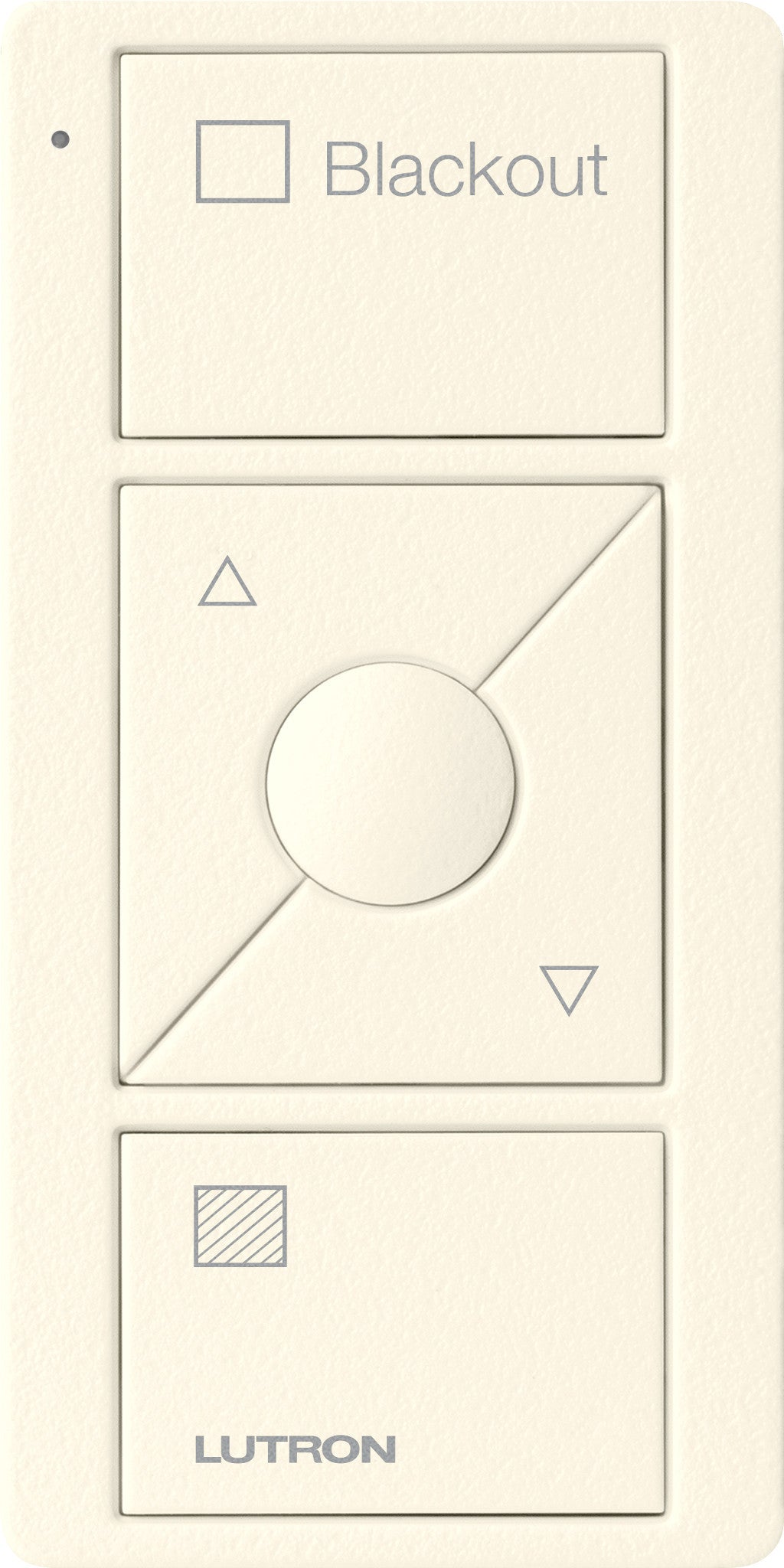 Lutron Pico Wireless Control 3-button with Raise/Lower, for Shades (Icon + Blackout Text) | PJ2-3BRL-GXX-S03