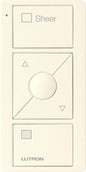 Lutron Pico Wireless Control 3-button with Raise/Lower, for Shades (Icon + Sheer Text) PJ2-3BRL-GXX-S04 | PJ2-3BRL-GBL-S04