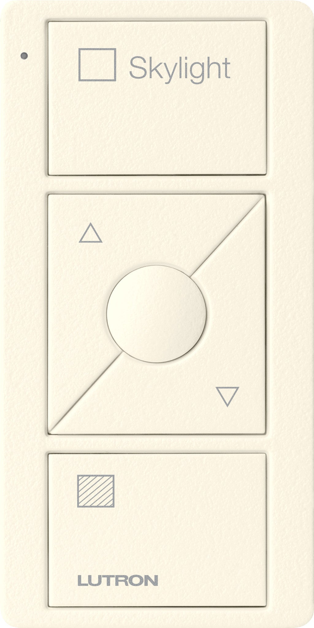 Lutron Pico Wireless Control 3-button with Raise/Lower, for Shades (Icon + Skylight Text) PJ2-3BRL-GXX-S06 | PJ2-3BRL-GBL-S06