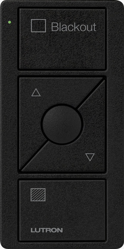 Lutron Pico Wireless Control 3-button with Raise/Lower, for Shades (Icon + Blackout Text) | PJ2-3BRL-GXX-S03