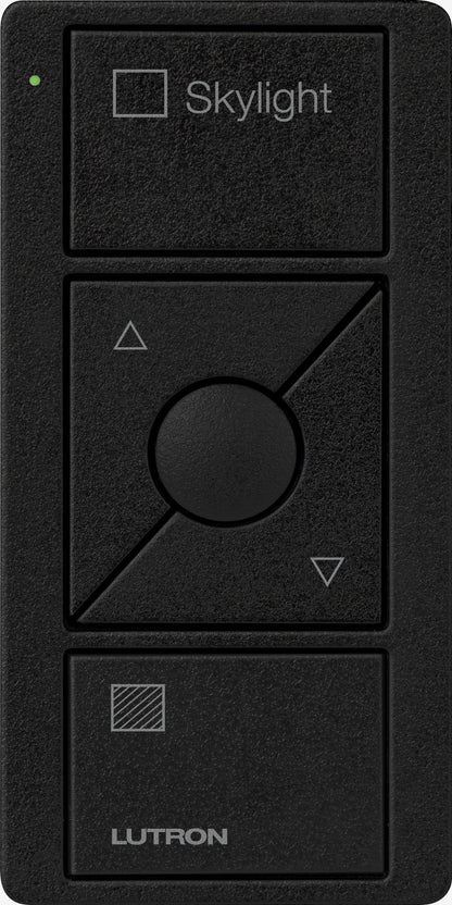 Lutron Pico Wireless Control 3-button with Raise/Lower, for Shades (Icon + Skylight Text) PJ2-3BRL-GXX-S06 | PJ2-3BRL-GBL-S06