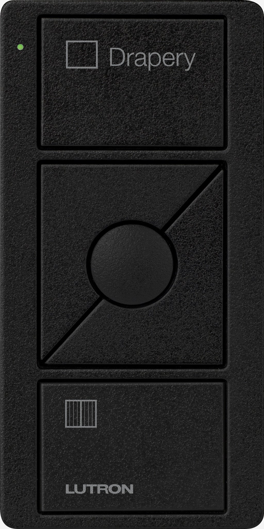 Lutron Pico Wireless Control 3-button with Raise/Lower, for Shades (Icon + Drapery Text) | PJ2-3BRL-GXX-S07