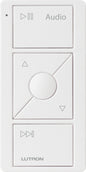 Lutron Pico Wireless Control 3-button with Raise/Lower, for Audio (Icon) | PJ2-3BRL-GXX-A02
