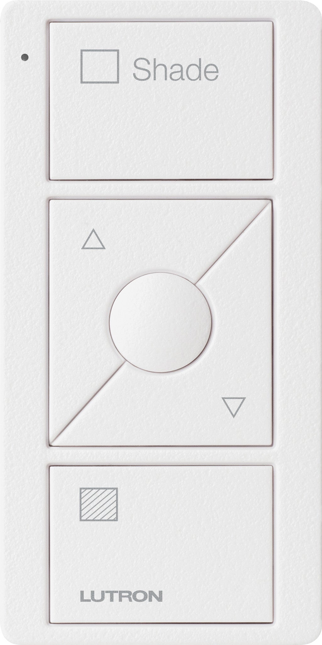 Lutron Pico Wireless Control 3-button with Raise/Lower, for Shades (Icon + Text) | PJ2-3BRL-GXX-S02