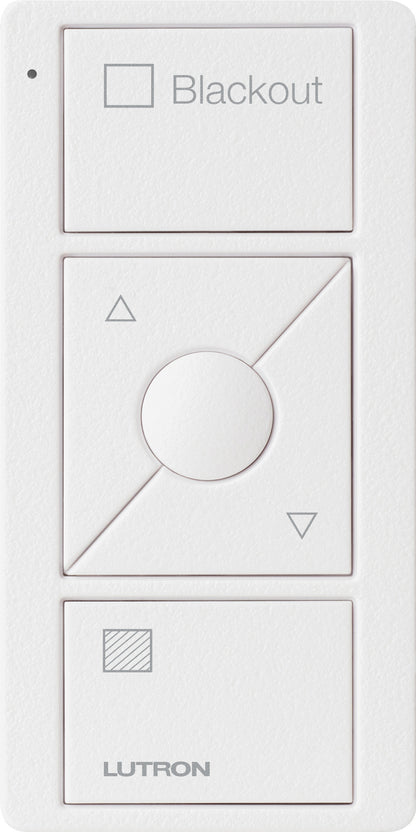 Lutron Pico Wireless Control 3-button with Raise/Lower, for Shades (Icon + Blackout Text) | PJ2-3BRL-GXX-S03