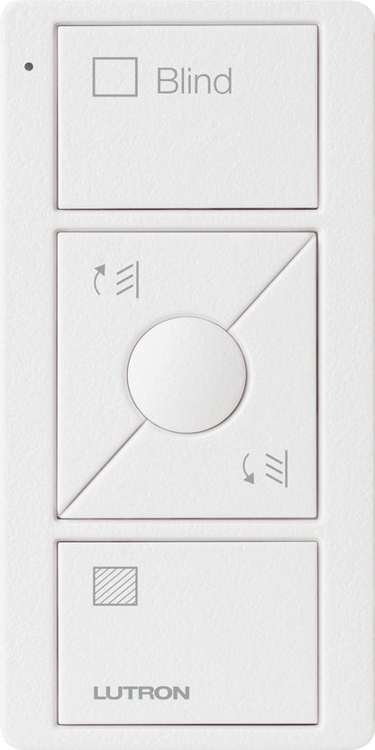 Lutron Pico Wireless Control 3-button with Raise/Lower, for Shades (Icon + Blind Text) | PJ2-3BRL-GXX-S05