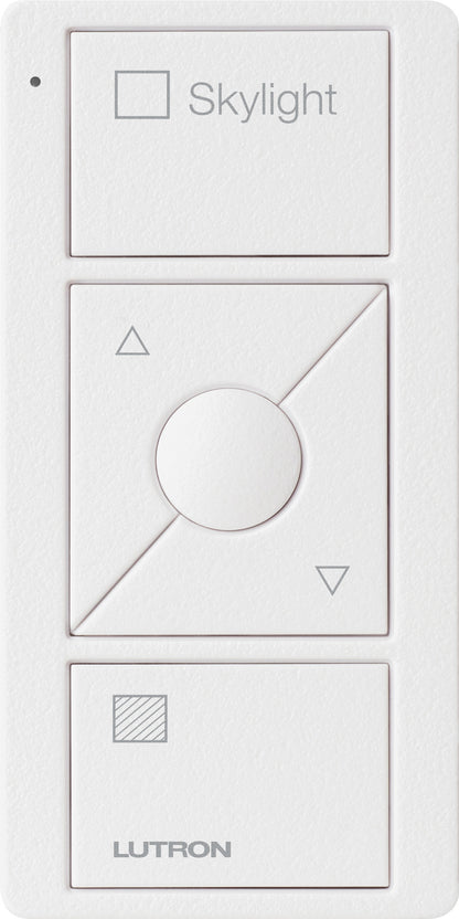 Lutron Pico Wireless Control 3-button with Raise/Lower, for Shades (Icon + Skylight Text) PJ2-3BRL-GXX-S06 | PJ2-3BRL-GBL-S06