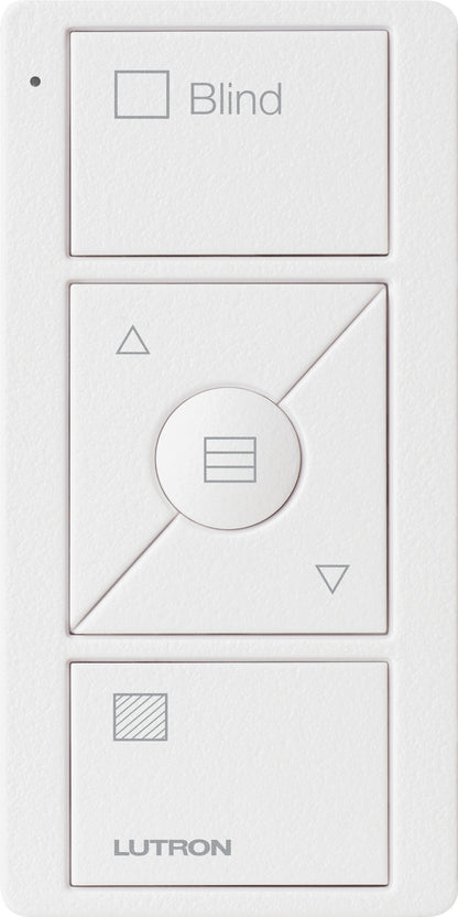 Lutron Pico Wireless Control 3-button with Raise/Lower, for Shades (Horizontal Sheer Icon + Blind Text) | PJ2-3BRL-GXX-S09