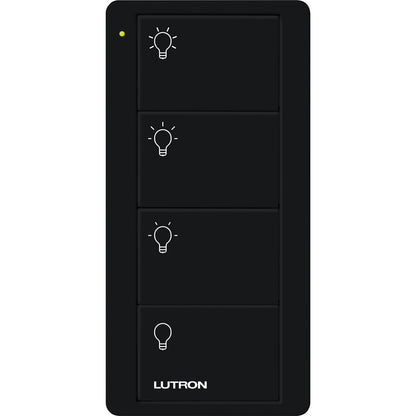 Lutron Pico Smart Remote, 4-Button Scene Control (Light Icons) | PJ2-4B-XX-L31P