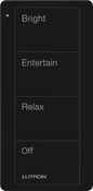 Lutron Pico 4 Button Scene Keypad (Any Room Text) | PJ2-4B-GXX-P03