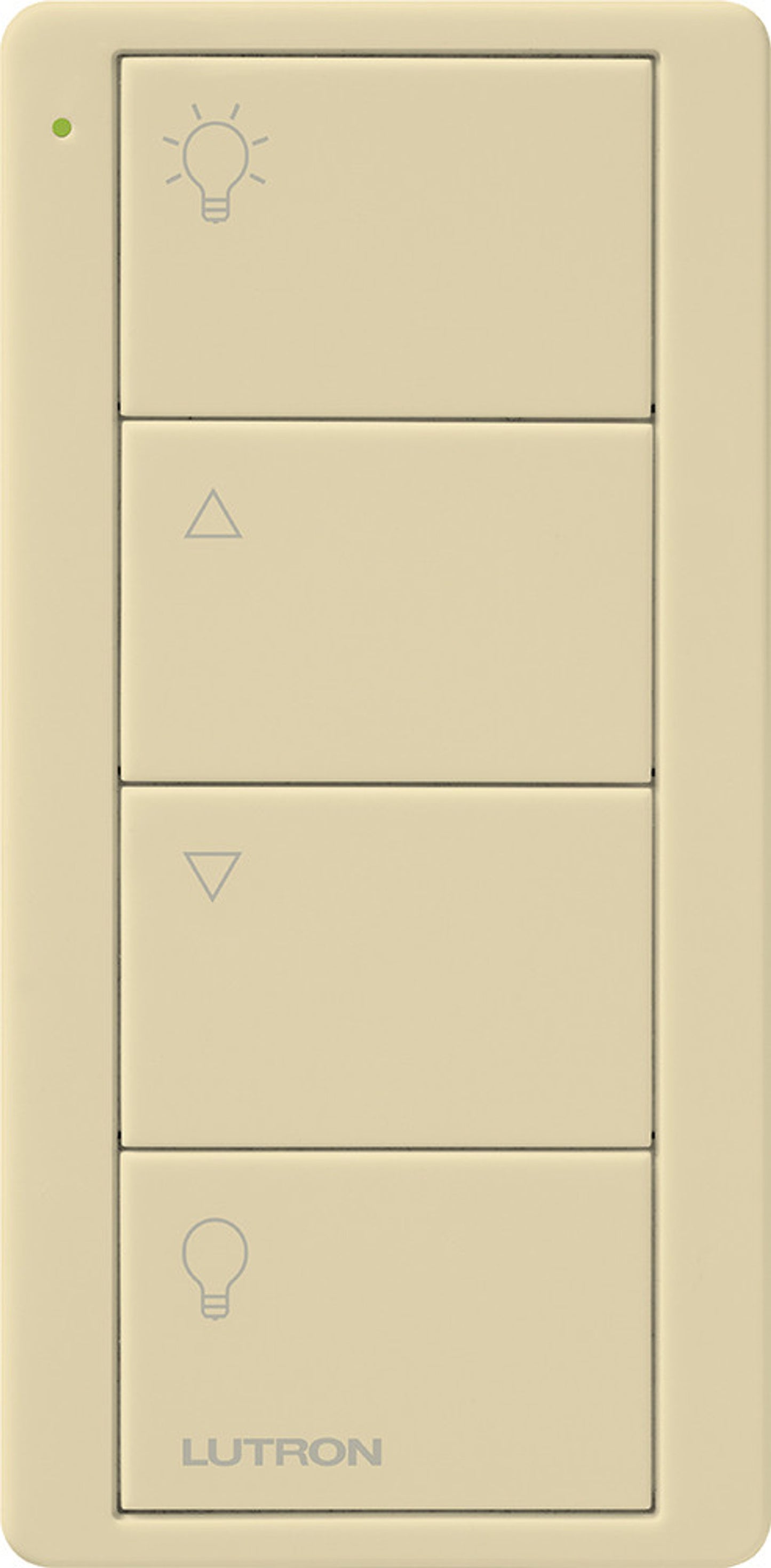 Lutron Pico 4 Button Wireless Control (Zone Control, Light Icon) | PJ2-4B-GXX-L01