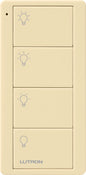Lutron Pico Smart Remote, 4-Button Scene Control (Light Icons) | PJ2-4B-XX-L31P