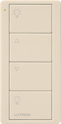 Lutron Pico 4 Button Wireless Control (Zone Control, Light Icon) | PJ2-4B-GXX-L01