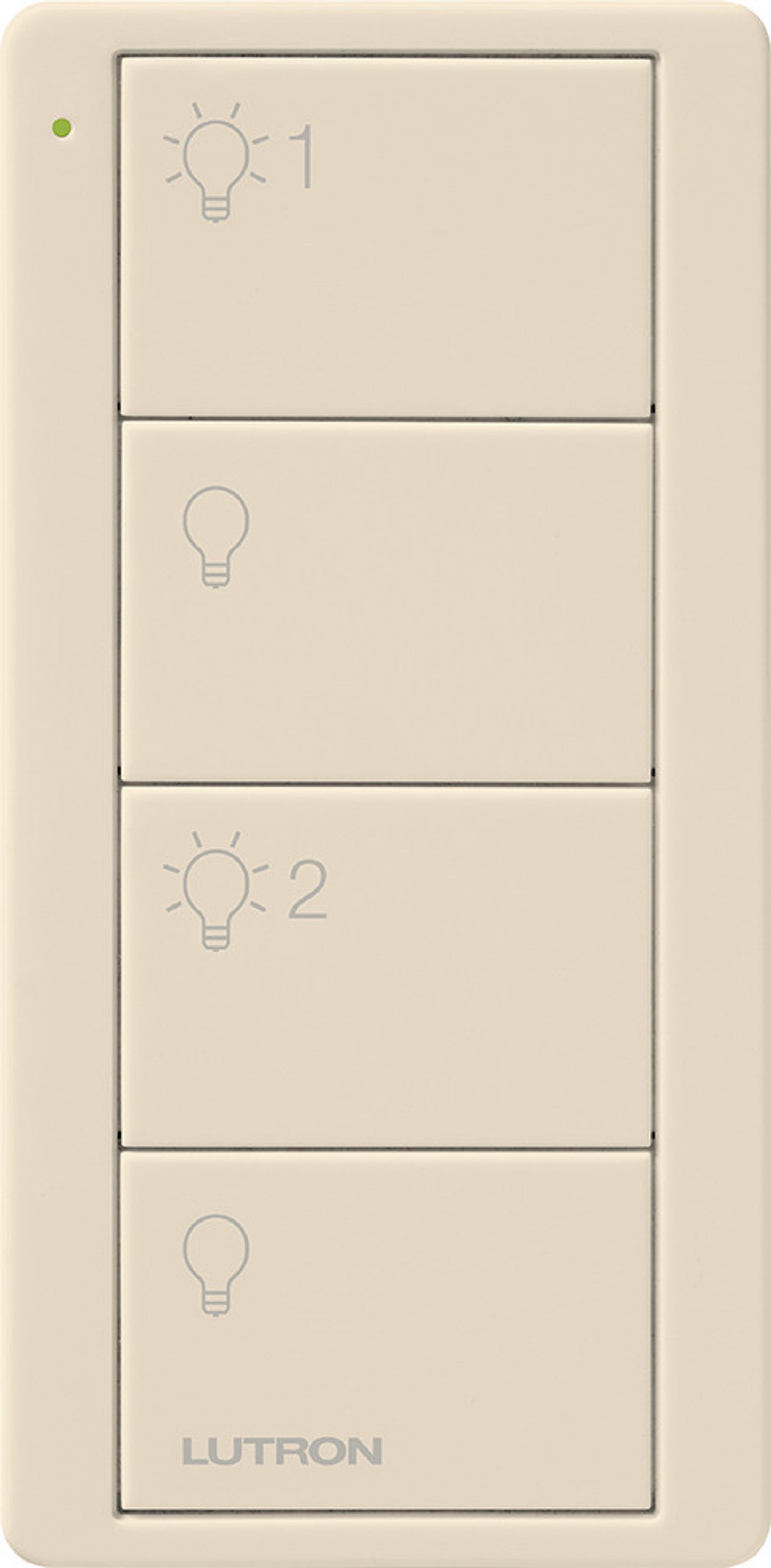 Lutron Pico 4 Button (2 Group Control, Light Icon) | PJ2-4B-GXX-L21