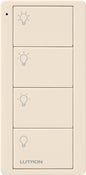 Lutron Pico Smart Remote, 4-Button Scene Control (Light Icons) | PJ2-4B-XX-L31P
