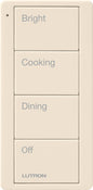Lutron Pico 4 Button Scene Keypad (Kitchen Text) | PJ2-4B-GXX-P02